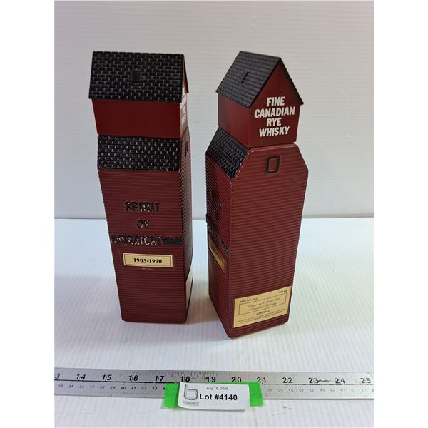 Elevator Whiskey Decanters (2)