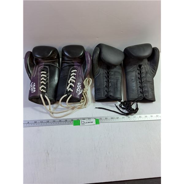 (2) Pairs of USG Boxing Gloves