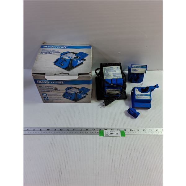 Mastercraft Multi-Purpose Electric Sharpener - Working
