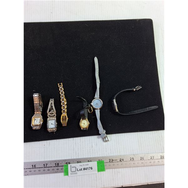 Assorted Wrist Watches - Sharp, Pulsar, Hudson, Cardinal