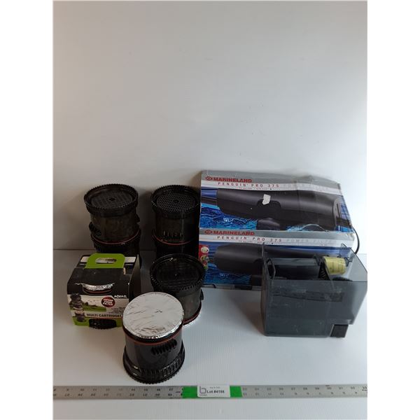 (7) Aquarium Filters, Marineland Power Filter