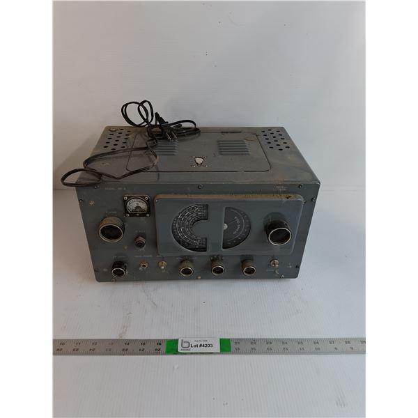 Radio Receiver Tested As Is