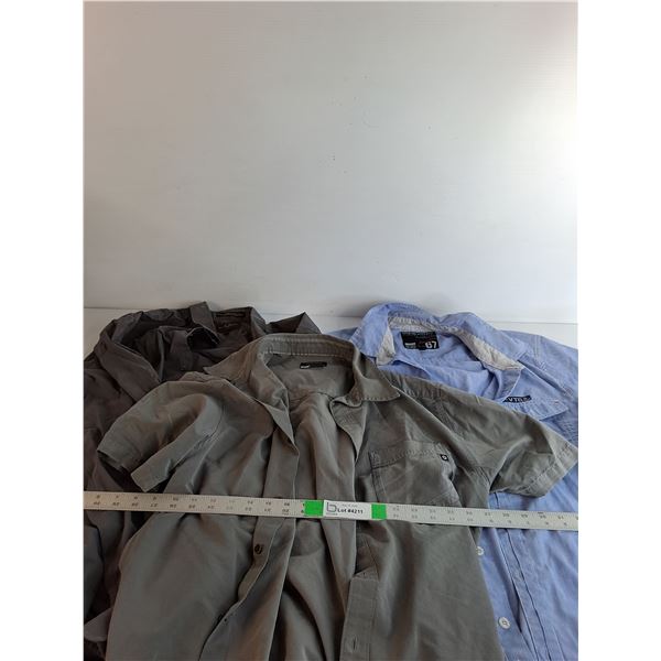(3) Men's Button Up Shirts