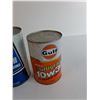 Image 3 : (2) Cans Motor Oil, Sears, Gulf, Pickup Only