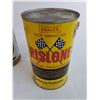Image 4 : (2) Cans Quaker State, Risoline Motor Oil, Pickup Only