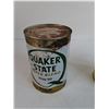 Image 5 : (2) Cans Quaker State, Risoline Motor Oil, Pickup Only