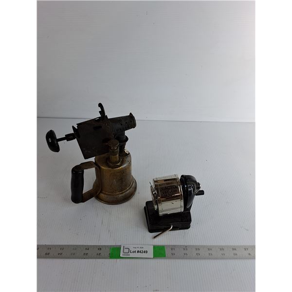 Butler Hand Torch, Pencil Sharpener