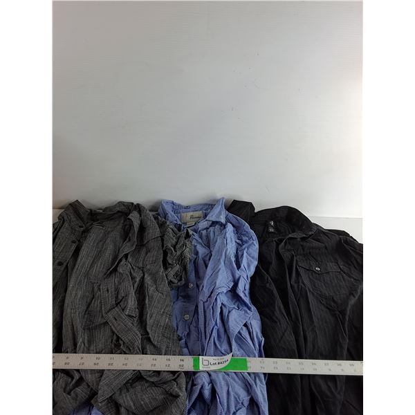 (3) Men's Shirts, Calvin Klein, Penmans, Mexx