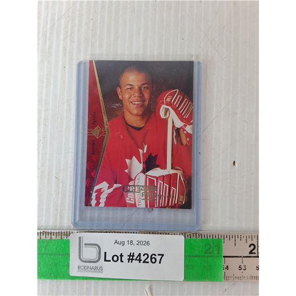 Upper Deck Jerome Iginla Card- Cannot Authenticate