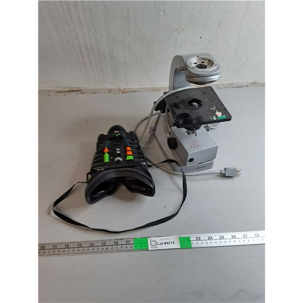 Microscope- As Is, Spynet Night Vision Goggles