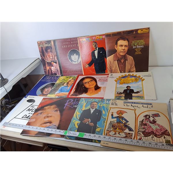 (12) Records- Nana Mouskouri, Linda Ronstadt, The Moms and Dads, Misc.