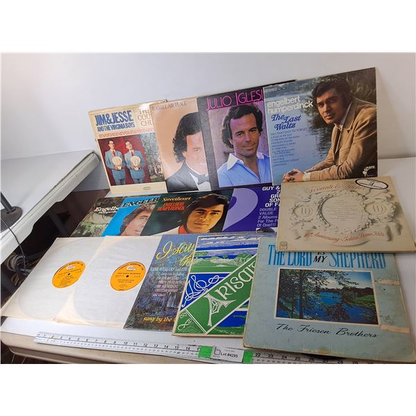 (14) Records- Julio Iglesias, Engelbert Humperdinck, The Friesen Brothers, Misc.