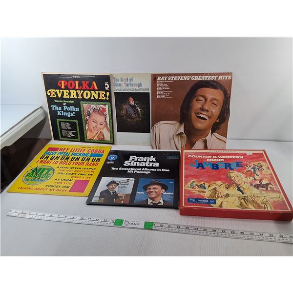(6) Records/Sets- Ray Stevens, Frank Sinatra, Glenn Yarbrough, Misc.