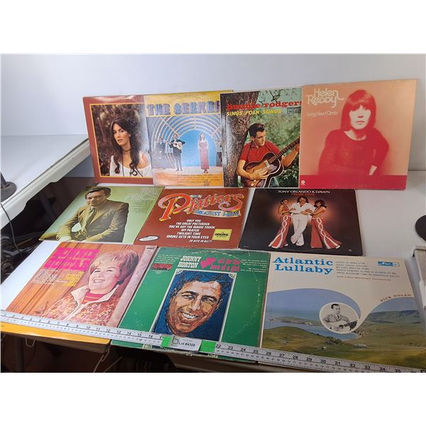 (10) Records- Emmylou Harris, Johnny Horton, The Platters, Misc.