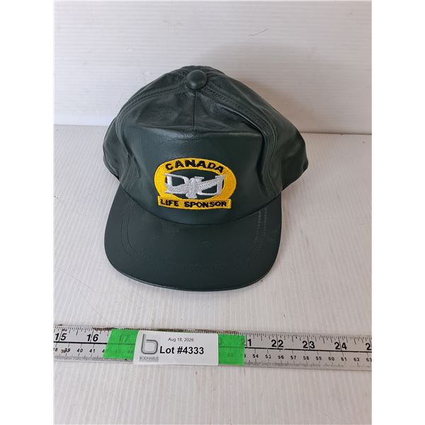 Canada Life Sponsor Leather Hat