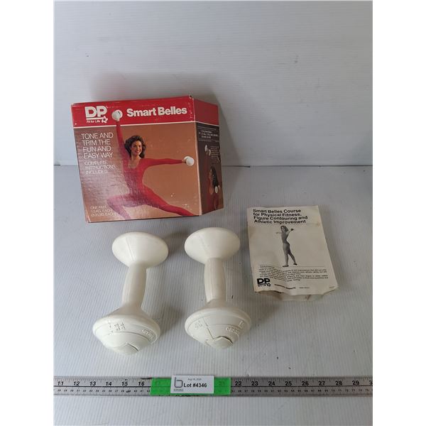 Smart Belles 3.3 Lb. Dumbells & Instruction Booklet