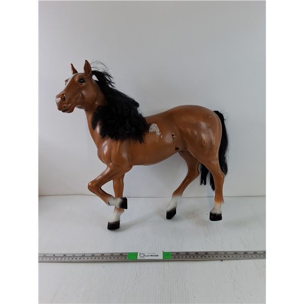 20" Tall Decorative Horse Figure- As Is