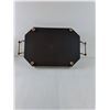 Image 3 : Decorative Serving Tray With Handles- 14.5" x 20"