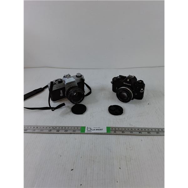 Nikon Camera, Canon Camera- As Is