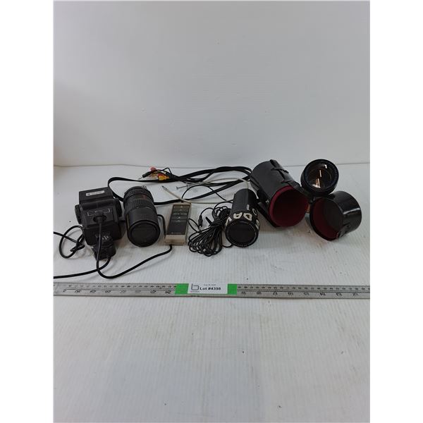 (2) Kodak Zoom Lens, Misc