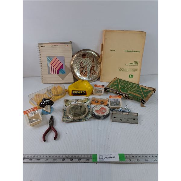 John Deere Technical Tractor Manual, (2) Egg Slicers, Misc