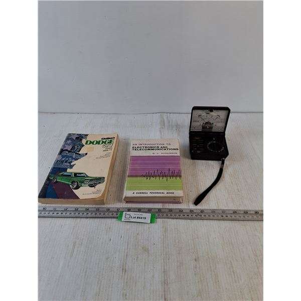 Dodge Repair Guide, Telecommunications Introduction, Multimeter Untested