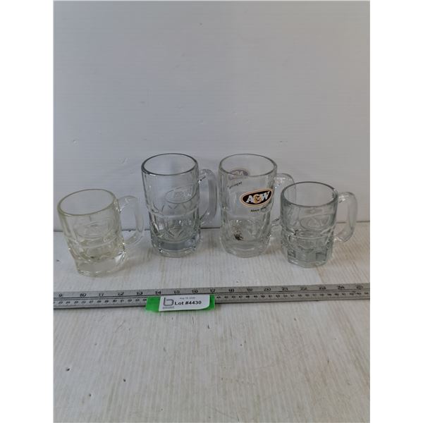 (4) A&W Mugs