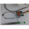 Image 2 : Flashlights, Meat Tenderizer Mallet, Wall Socket, Light Bulb Holder, Shade Bracket