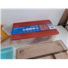 Image 4 : Mastercraft Miter Box & Saw, Microwave Tray, Food Container Set, Cutlery Tray