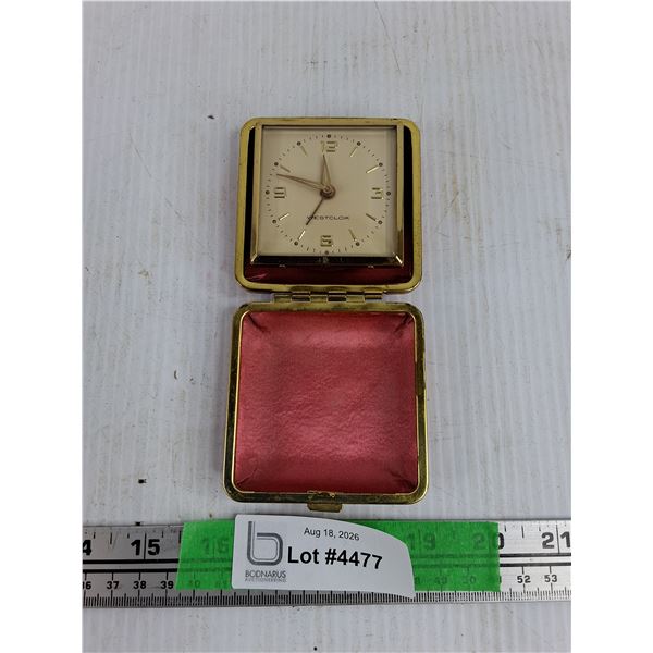 Westclox Travel Alarm Clock - As Is