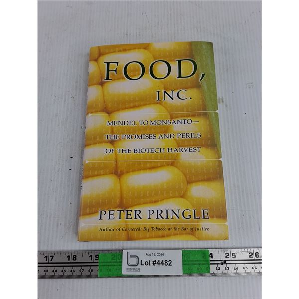 Food Inc Book by Peter Pringle