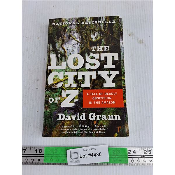 The Lost City of Z Book by David Grann