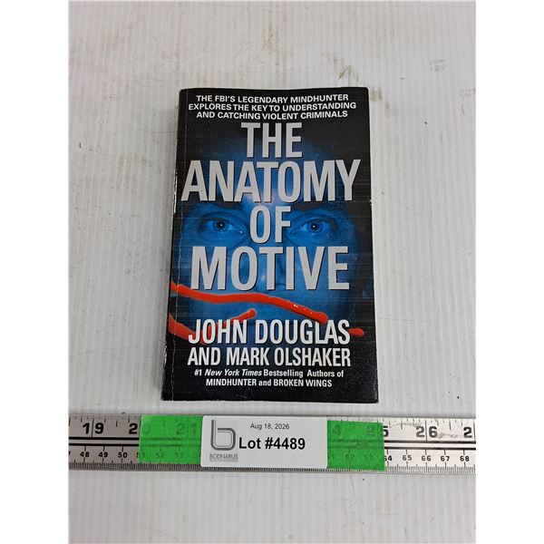 The Anatomy of Motive Book by John Douglas & Mark Olshaker