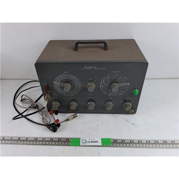 Vintage Heathkit T.V Alignment Generator - As Is