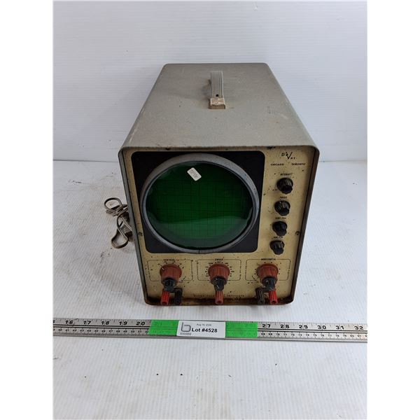 Devry Technical Institute Oscilloscope - As Is