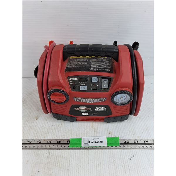 Motomaster Booster Pack w/Air Compressor - As Is