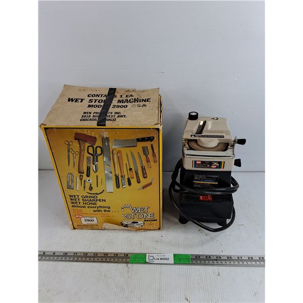 Wet Stone Machine - Powers On, As Is