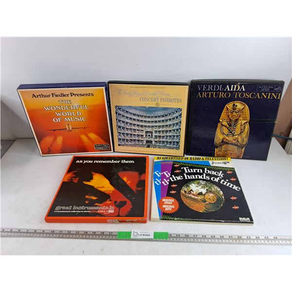 Assorted Vinyl Records - Arturo Toscanini, Concert Favorites, Arthur Fiedler Presents, Misc