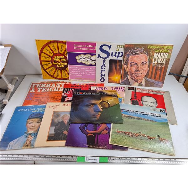 Assorted Vinyl Records - Don Messer, The Sons of the Pioneers, Country Music Hits, Misc