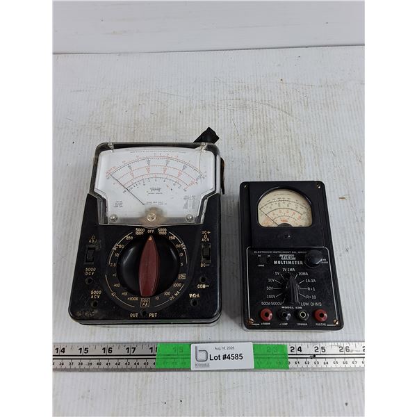 Triplet & Eico Vintage Multimeters