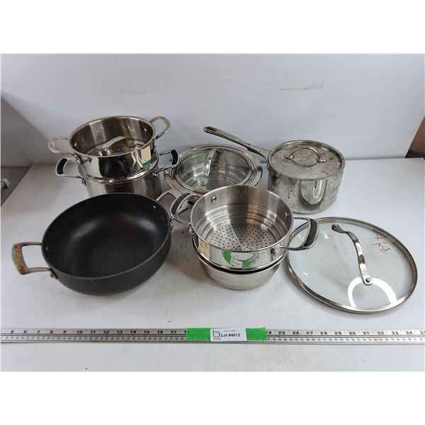 Stock Pots, Steamer Pots & Lids