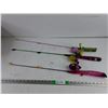 Image 1 : (3) Kids Fishing Rods