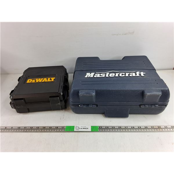 DeWalt & Mastercraft Plastic Tool Cases