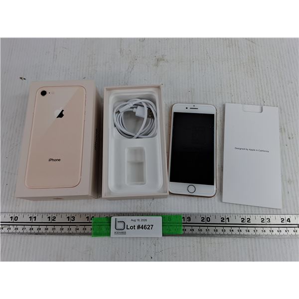 ^Apple iPhone 8 64 GB w/Charging Cable - Powers On, As Is
