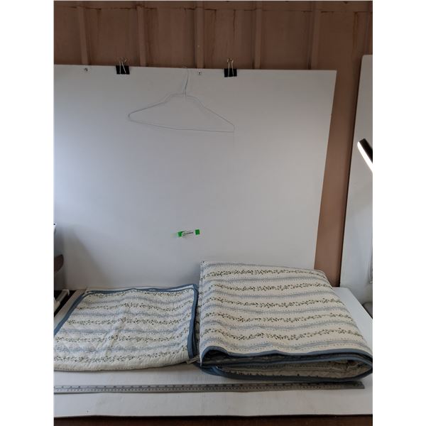 (3) Blankets, (2) 20" x 40", (1) 88" x 88"
