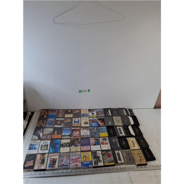 (60) Cassettes, Buddy Holly, Kenny Rogers, Charley Pride, Janis Joplin, Garth Brooks