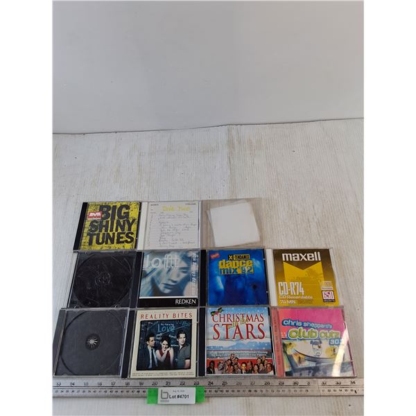(11) Empty CD Cases with No CDs or DVDs