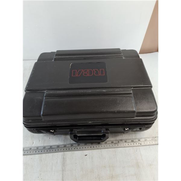 RCA Solid State Image Sensor VHS Camcorder with Accessories and Carry Case Untested