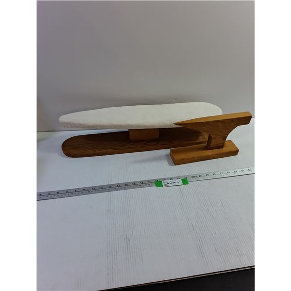 (2) Custom Wooden Sleeve and Point Presser Boards