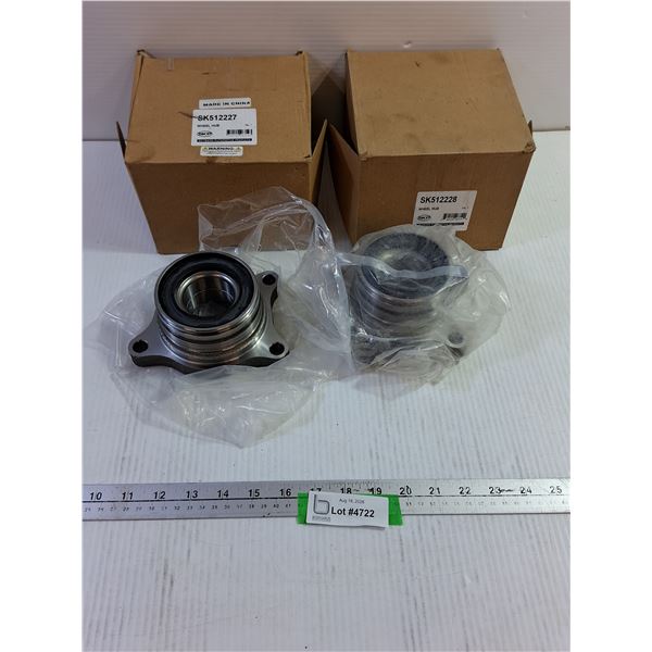 (2) Wheel Hubs